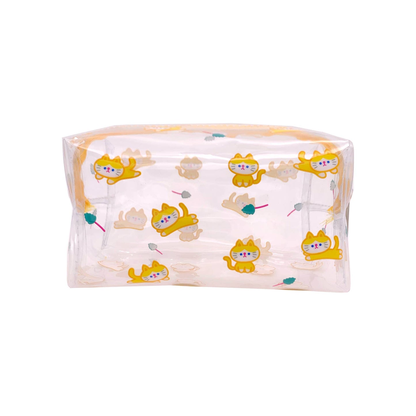 Transparent waterproof toiletry storage bag