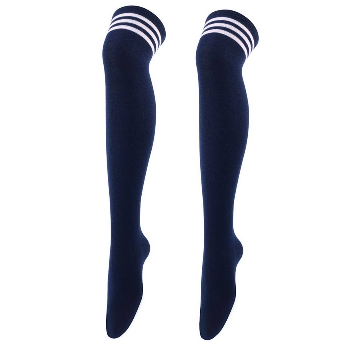 CWMM10088_WOMENKNEE-HIGH DANCE SOCKS COSPLAY