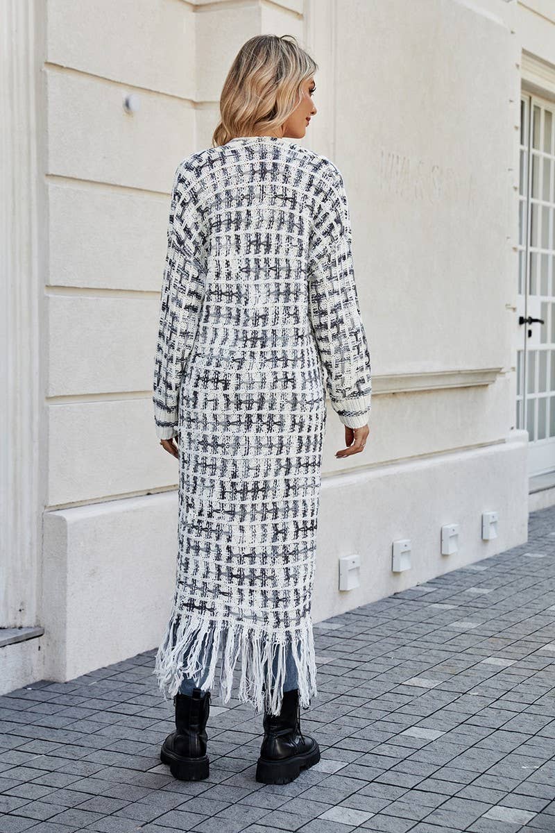 CWOCAL0506_Long Sleeve Casual Open Front Cardigan Sweater