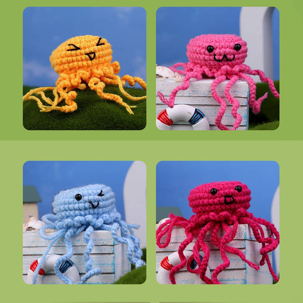 NEW DIY WOOLEN DOLL CROCHET MATERIAL PACKAGE