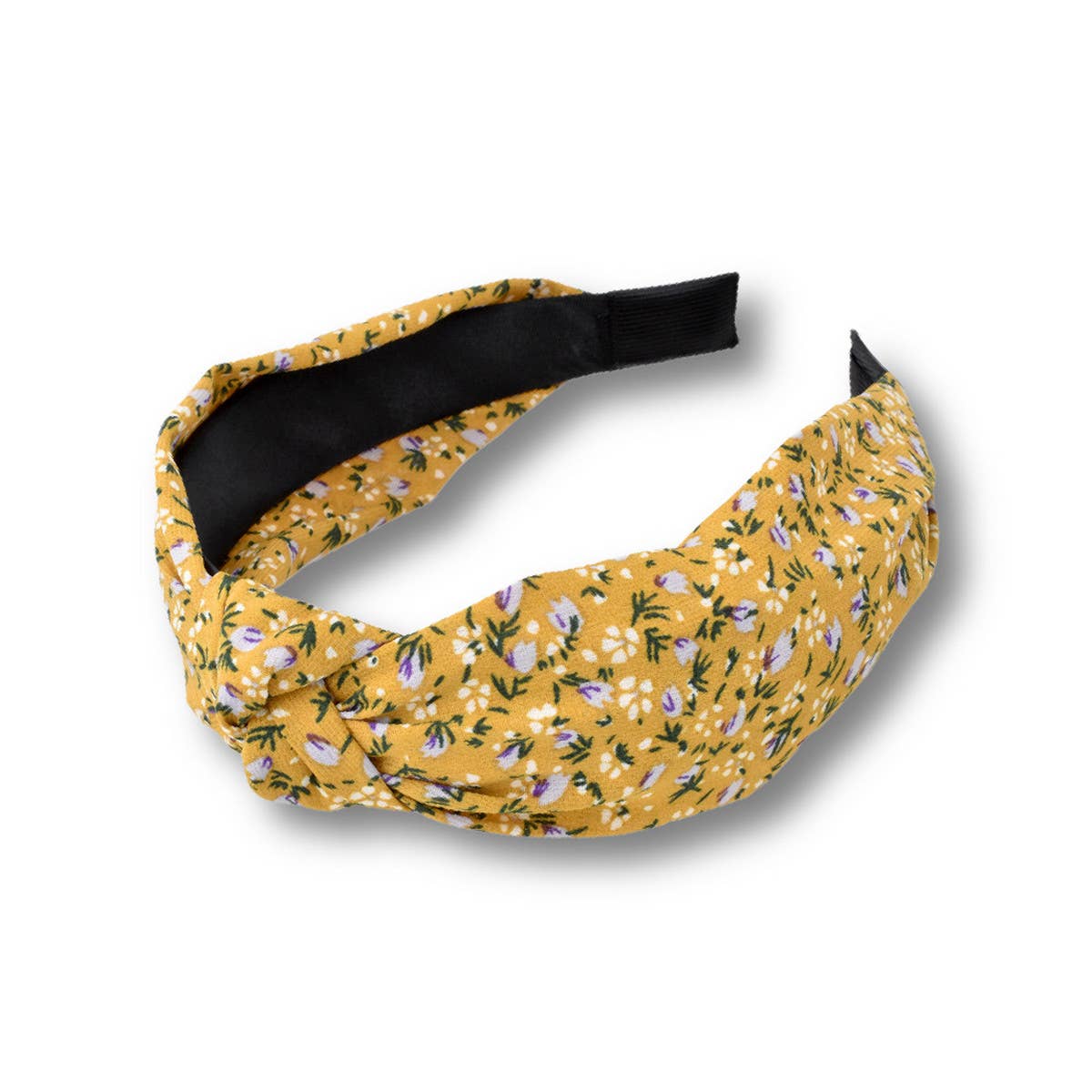 BOHEMIAN KNOTTED WIDE BRIM HEADBAND_CWAHA1682