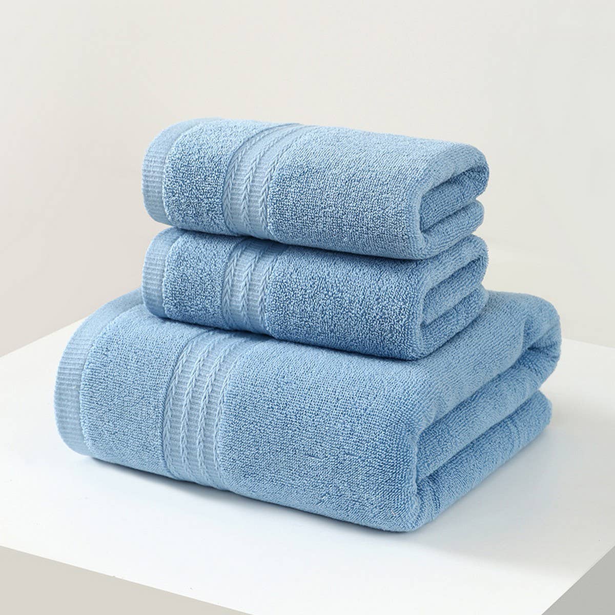 SIX-PIECE HOUSEHOLD ABSORBENT TOWEL BATH TOWEL SET_CWMM2271