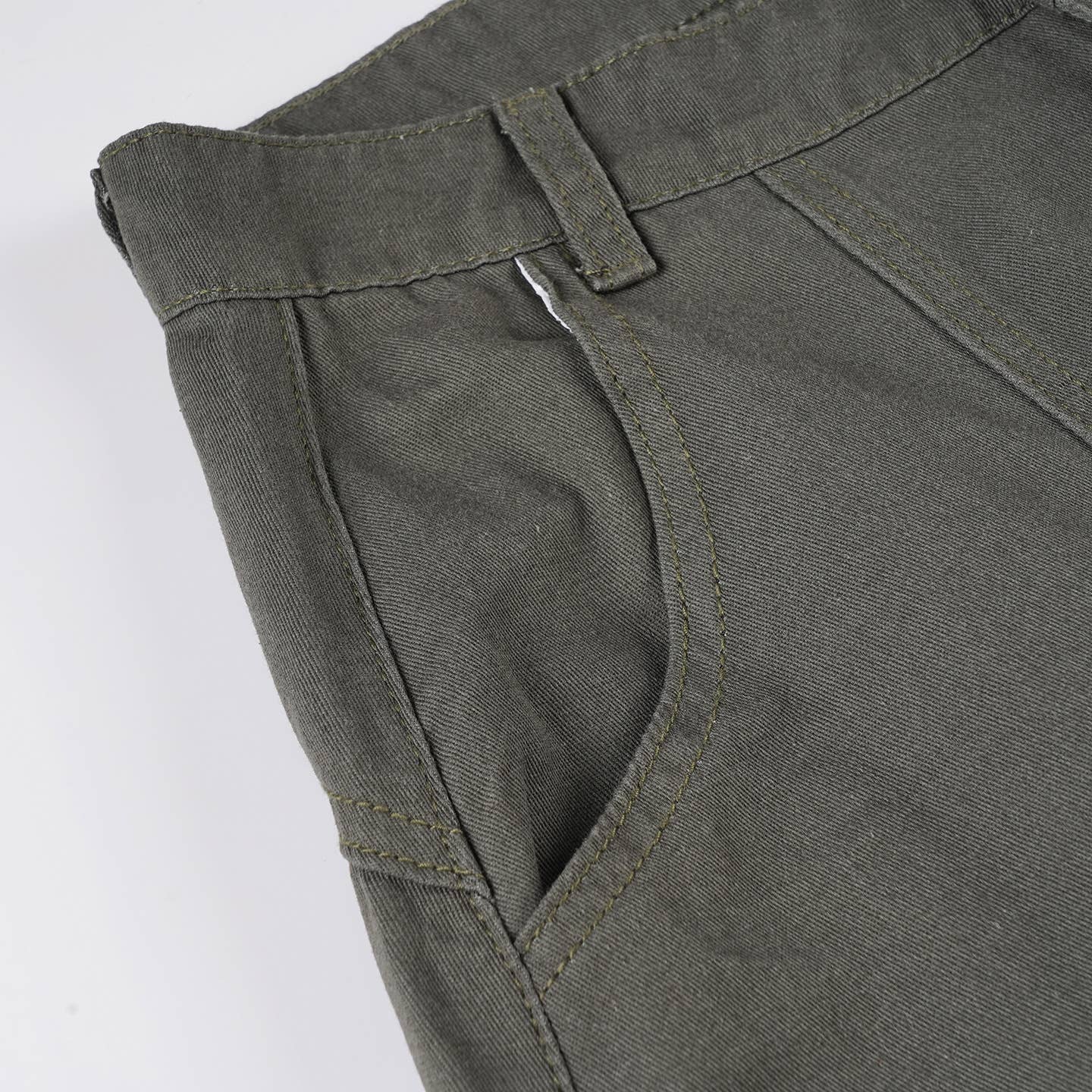 West Coast split loose wide-leg jeans