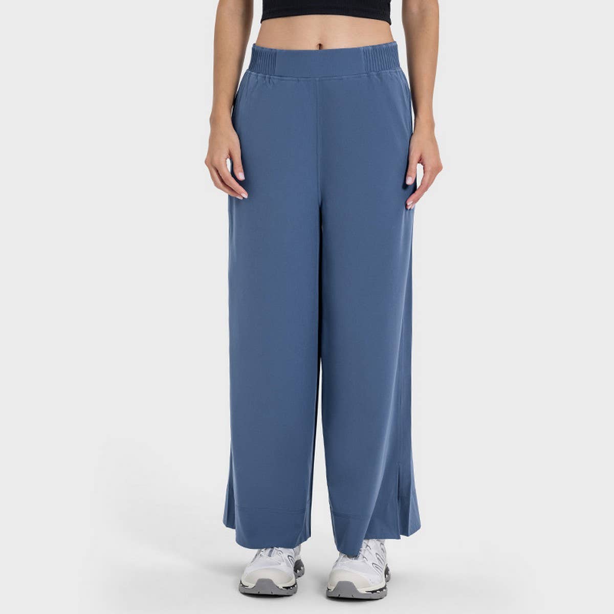 Women's Ice-Feel Wide-Leg Yoga Pants