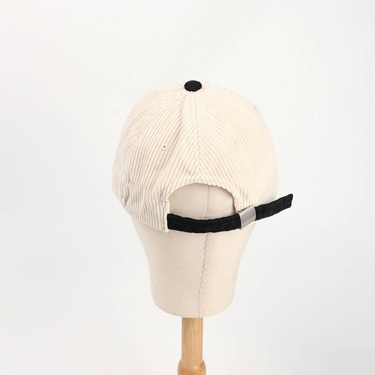 Corduroy Colorblock Baseball Cap - Unisex Hat CWAH1148