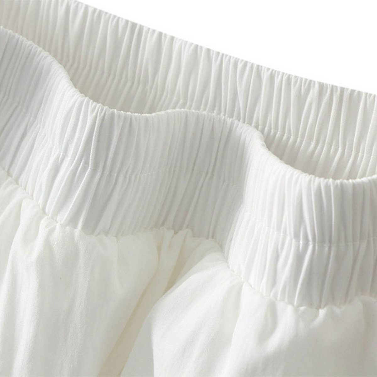 Lace Patchwork Ruffle Hem High-Waist Maxi Skirt