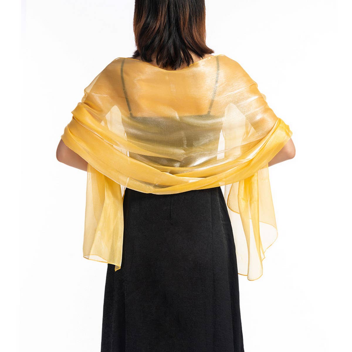 Solid Shawl-Elegant Wrap for Wedding & Party Looks_CWASC1074