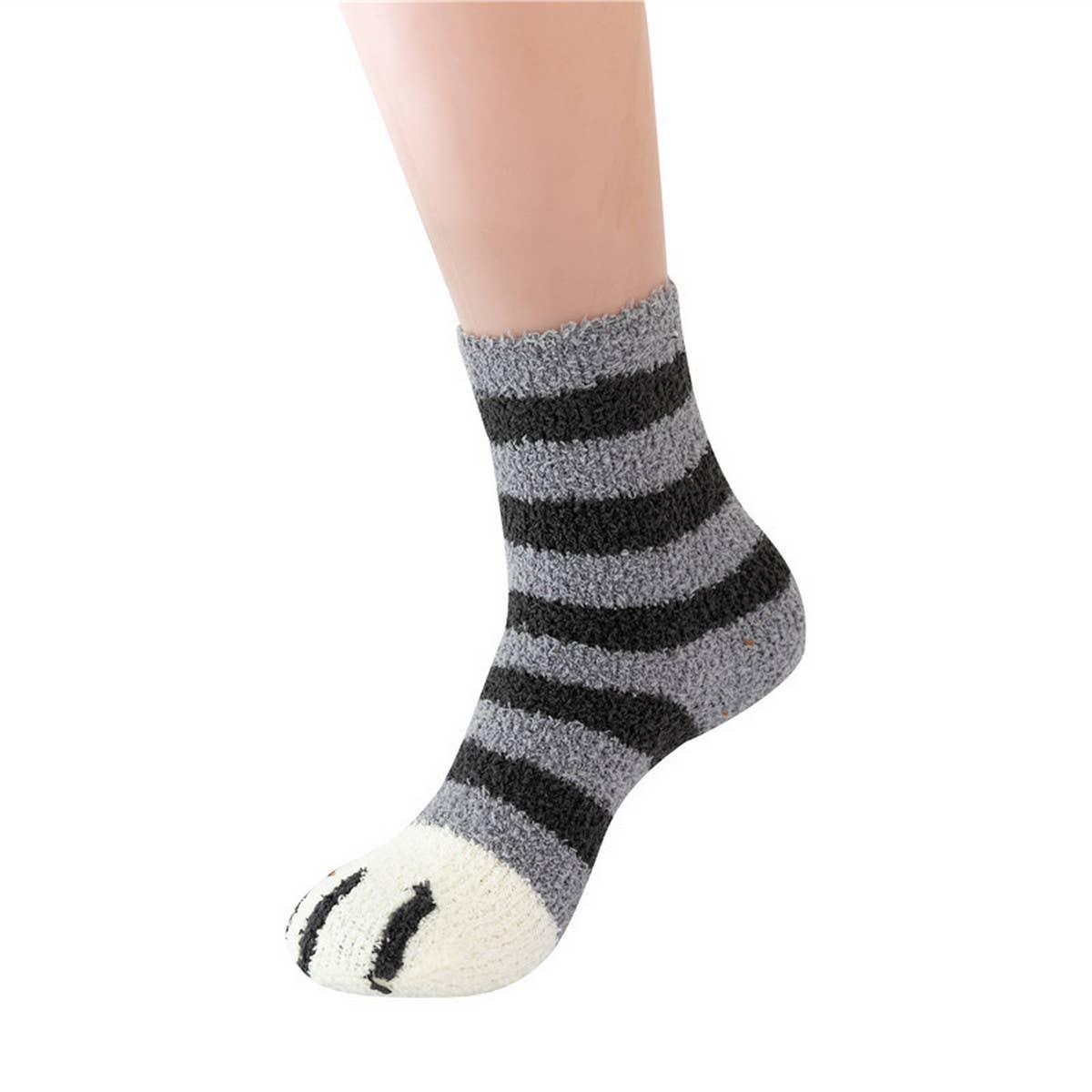 WOMEN HOME PADDED WARM CORAL VELVET SOCKS