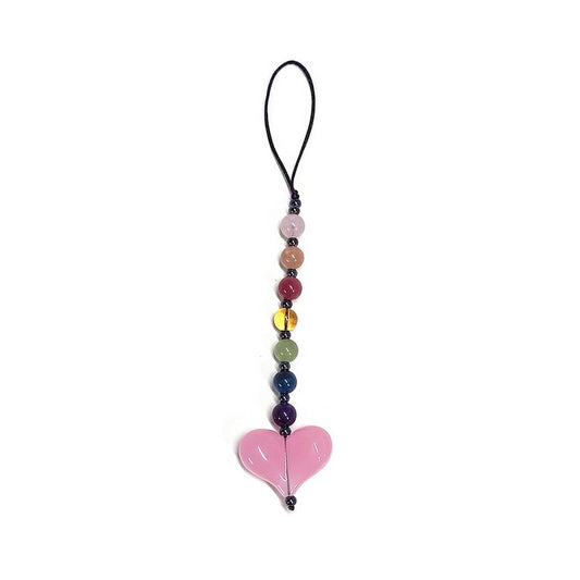 CWMM8727_ALL-MATCH LOVE BEADED MOBILE PHONE CASE LANYARD
