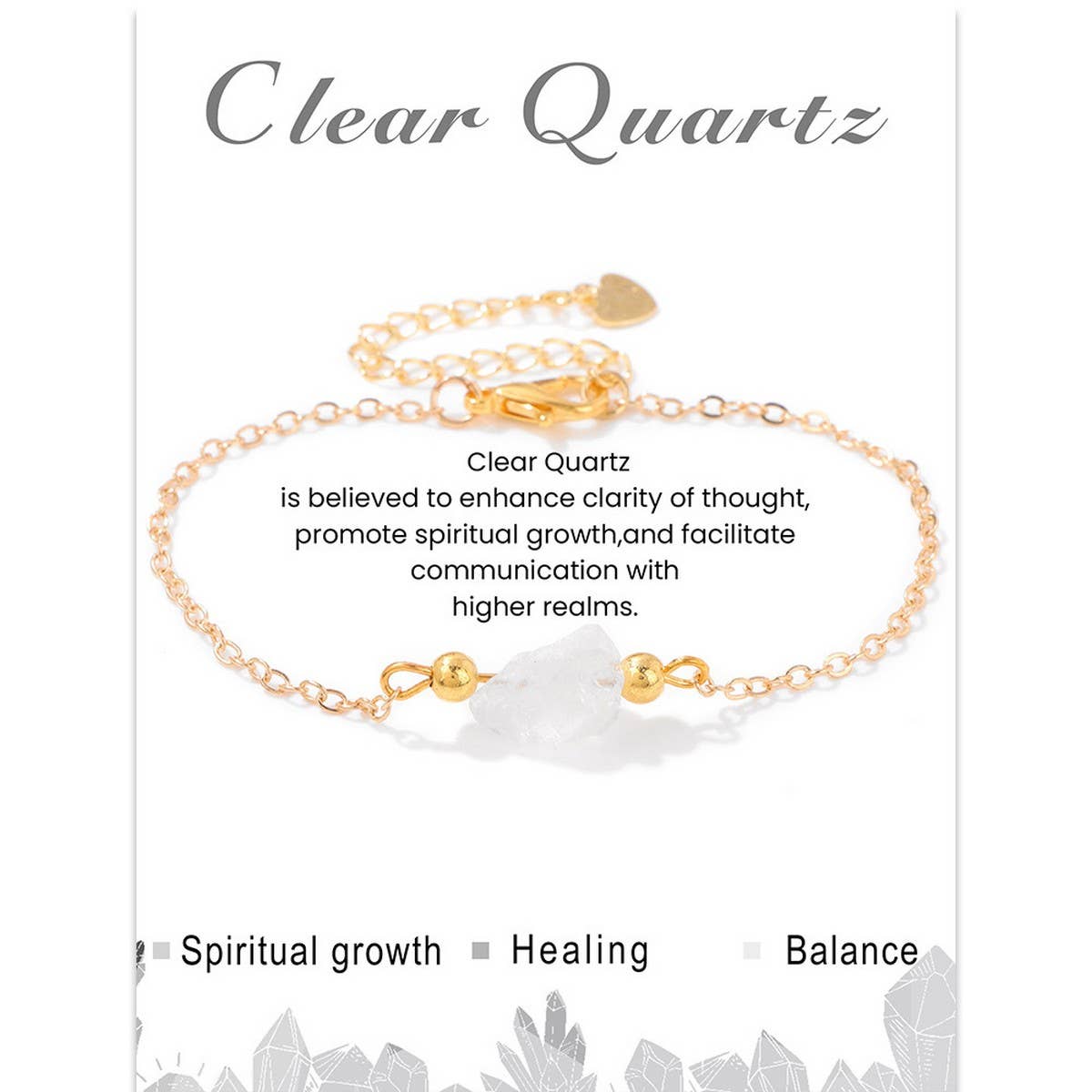 NATURAL STONE IRREGULAR VERSATILE BRACELET