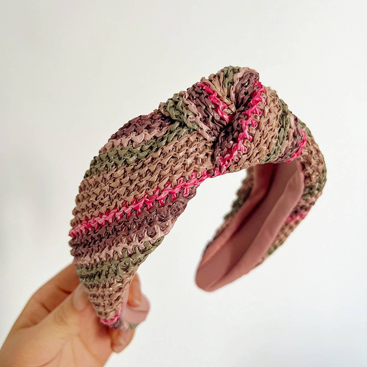 NEW STYLE STRAW KNOTTED HEADBANDS_CWAHA1155