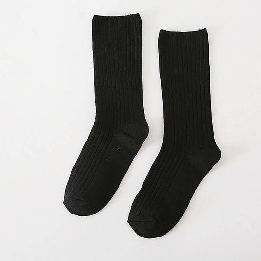 AUTUMN AND WINTER RETRO MID-CALF SOCKS_CWMS0986