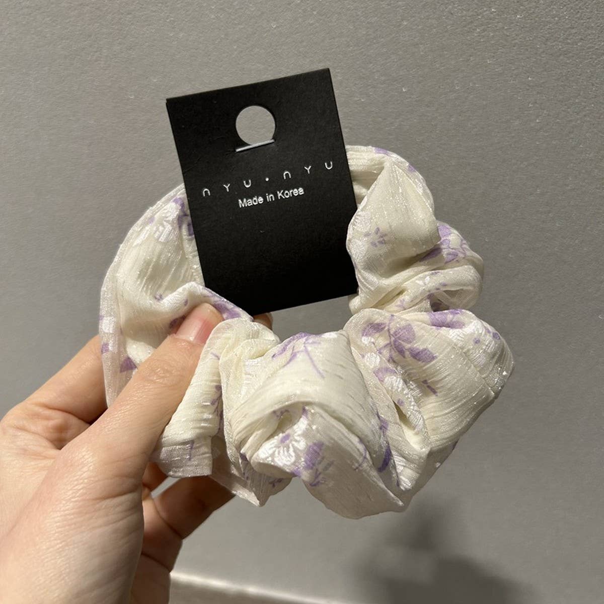 NEW SUMMER FLORAL HAIR SCRUNCHIES_CWAHA1718