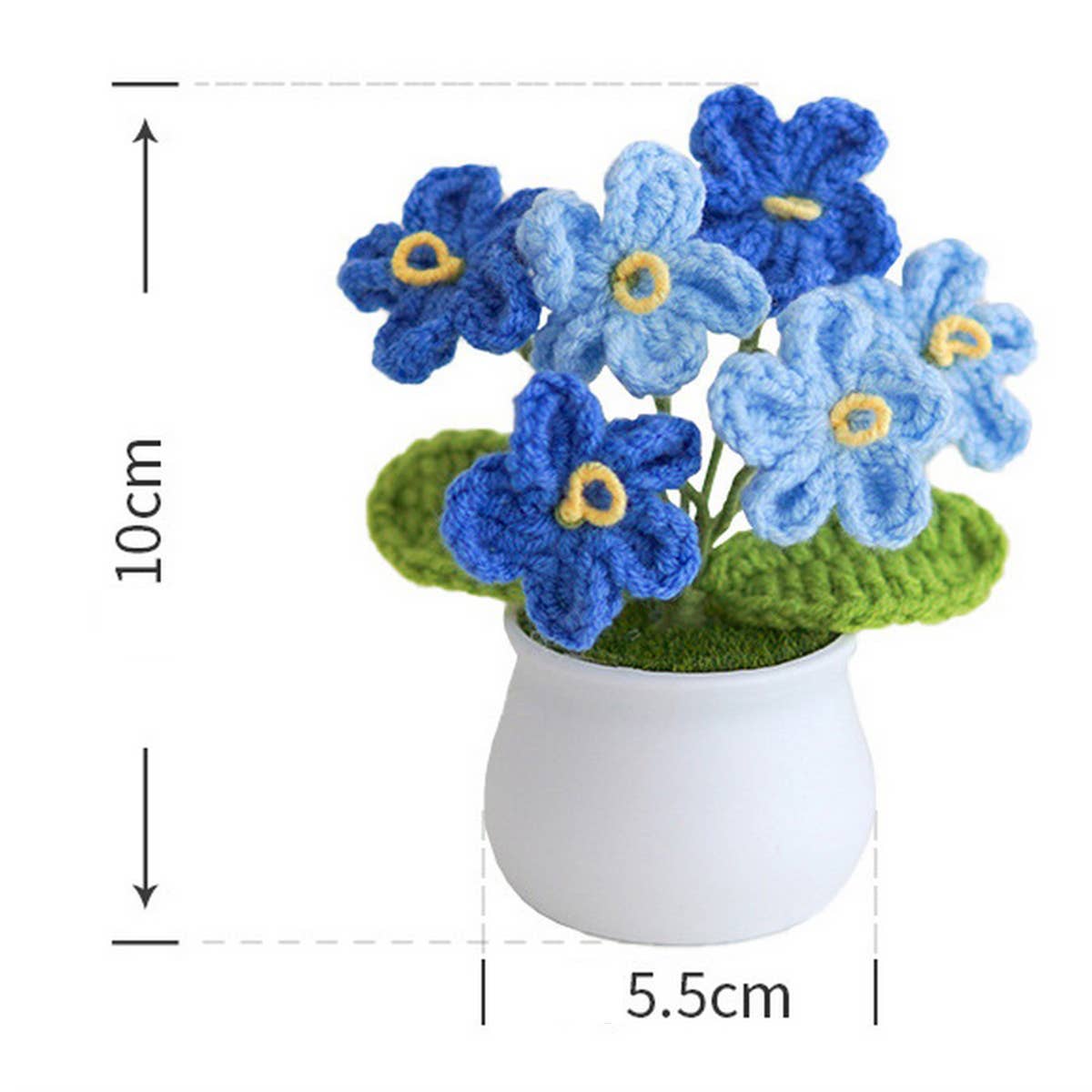 CWMM9267_HANDMADE SIMULATED FLOWER POT ORNAMENTS