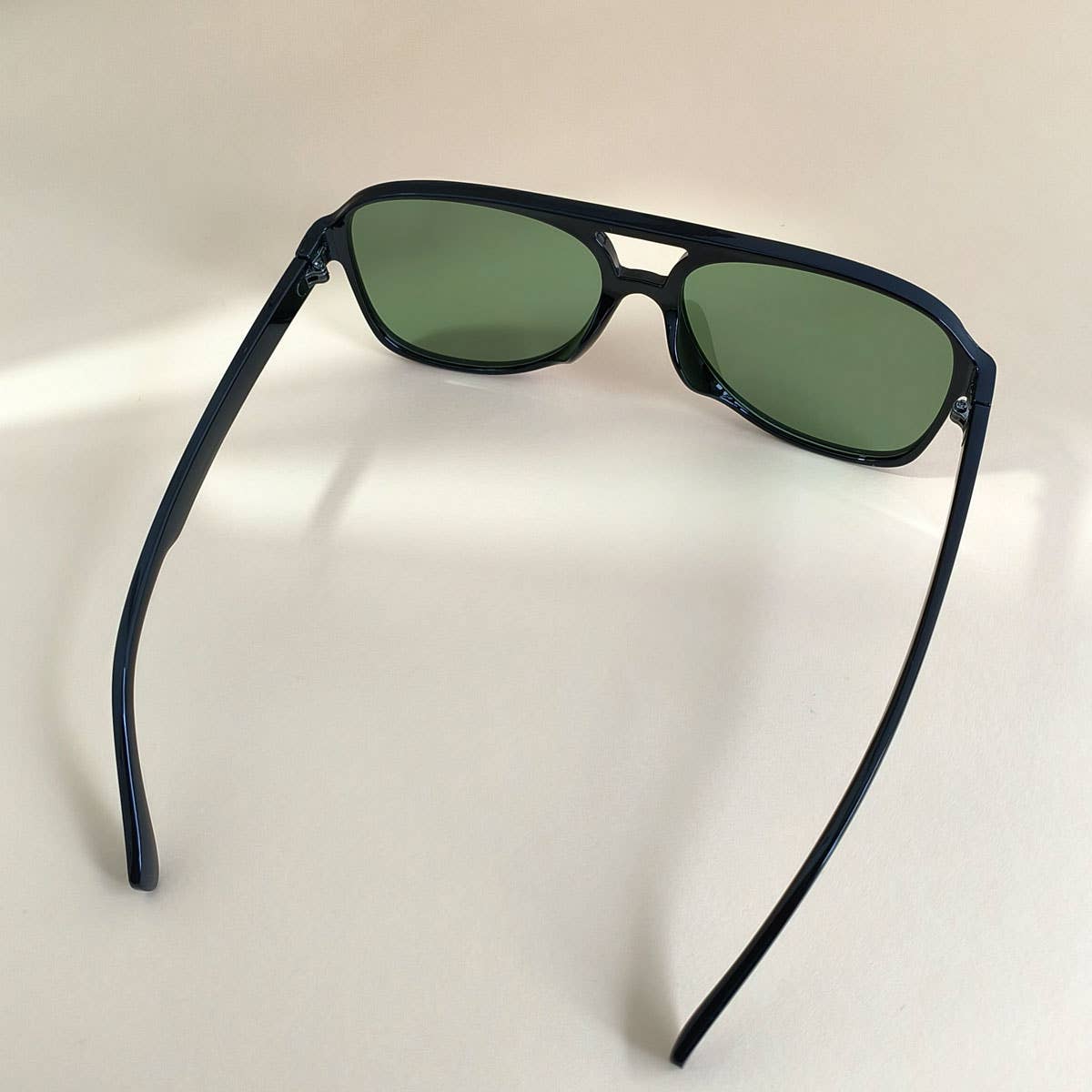 Vintage Double Bridge Aviator Sunglasses