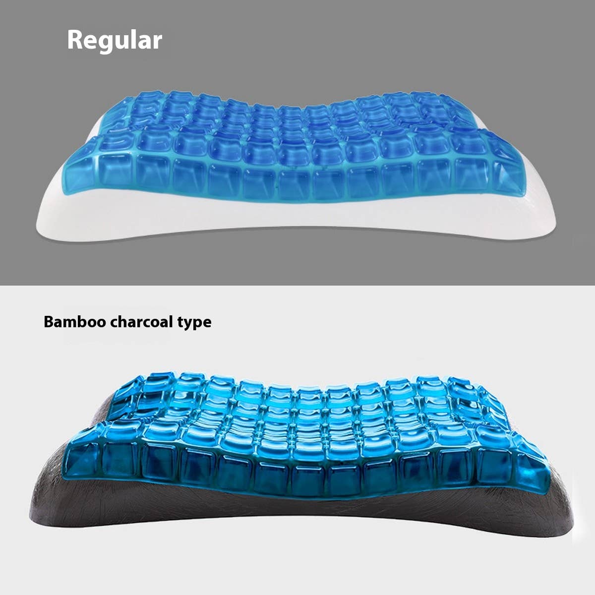 Cooling Gel Memory Foam Pillow, Slow Rebound