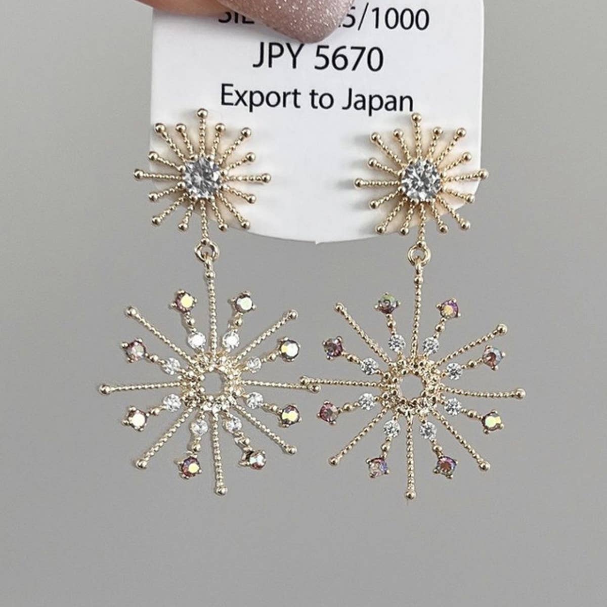 EXQUISITE TASSEL FIREWORKS EARRINGS_CWAJE1295
