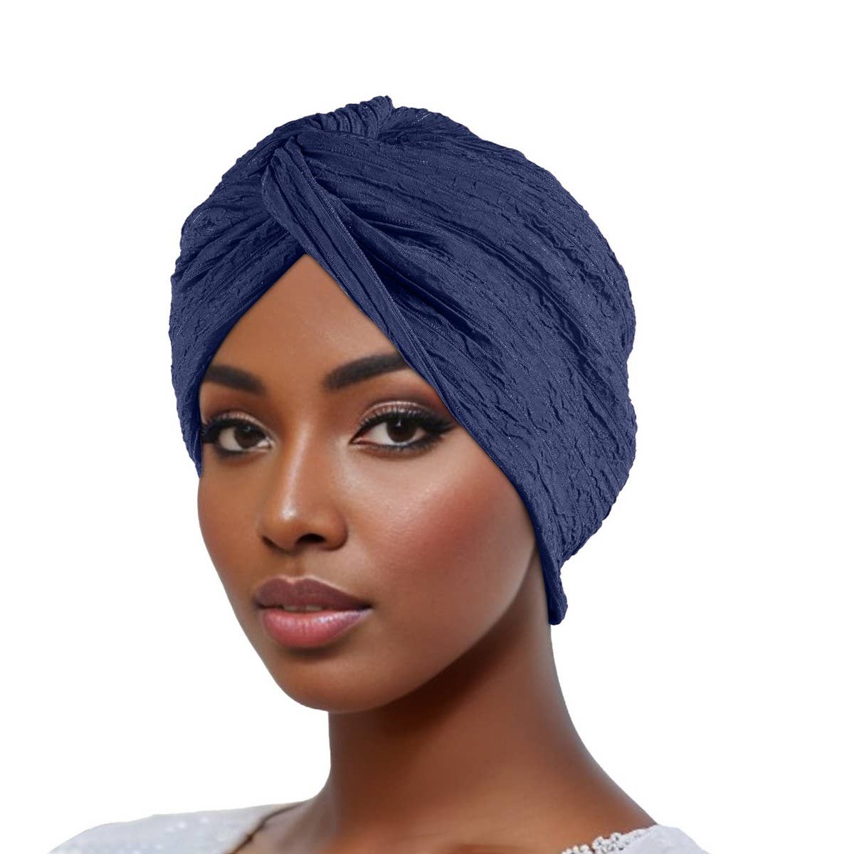 FASHIONABLE THICKENED ELASTIC ETHNIC HEADSCARF