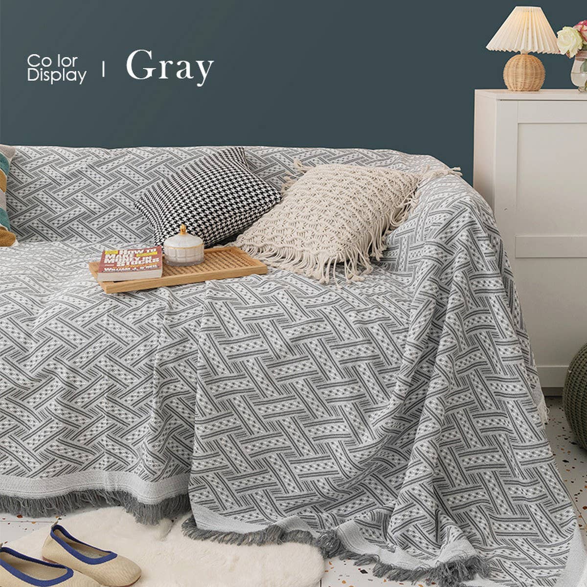 Universal Sofa Cover Blanket Full Wrap