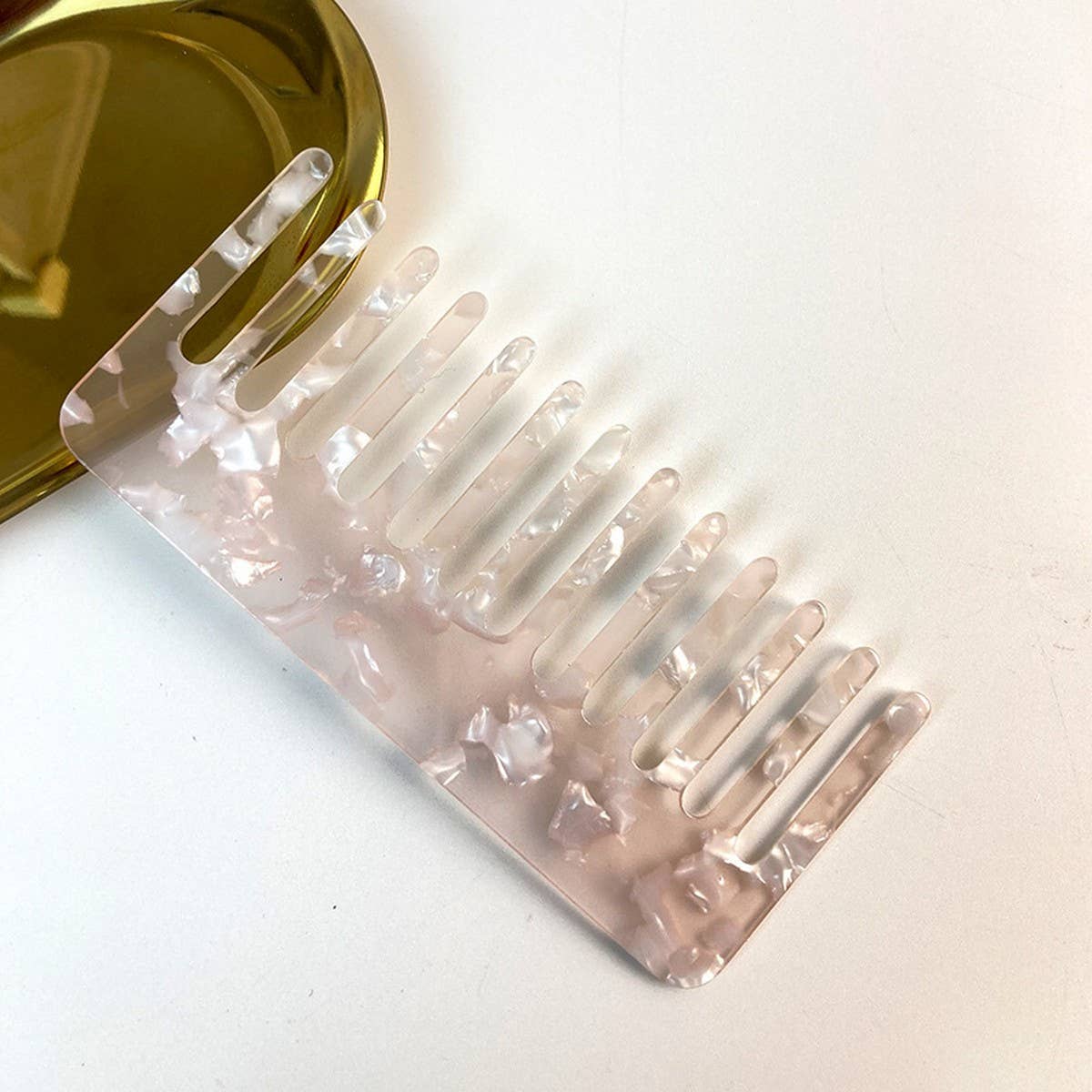 Tortoiseshell Acetate Comb Vintage Anti-Static