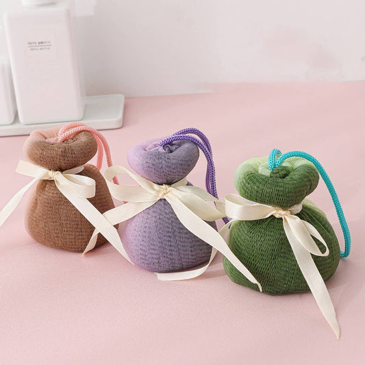 BATH POUF THICKENED TWO-COLOR BATH BALL_CWMM3368