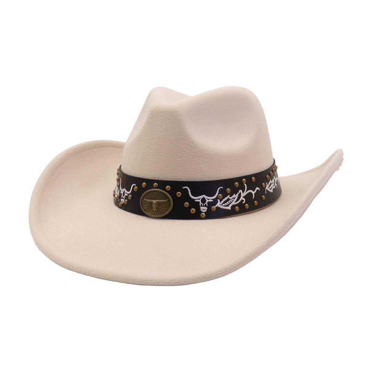 Unisex  Cowboy Fedora Hat Western Style_CWAH04450