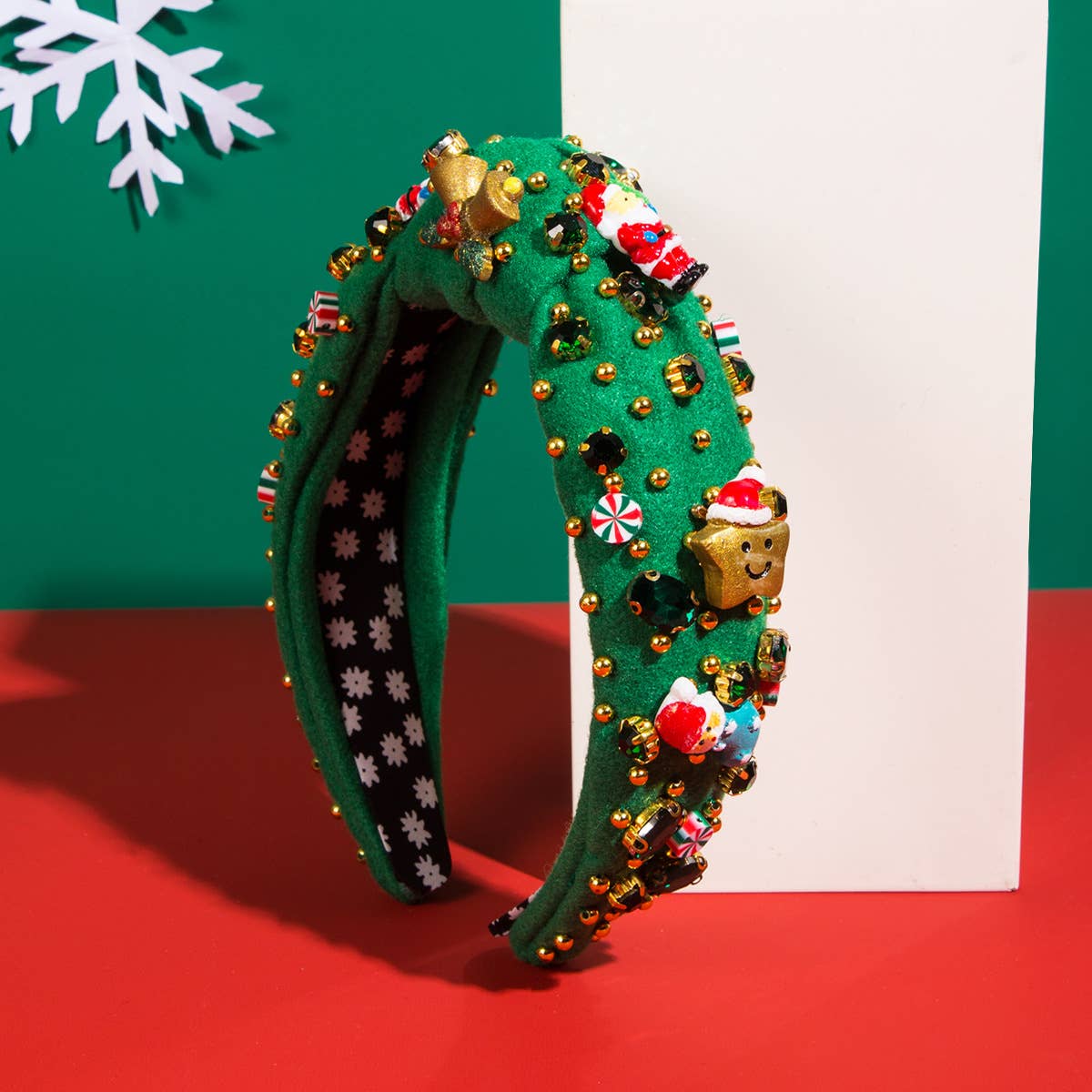 CHRISTMAS ELEMENT ACCESSORY CLOTH SET DRILL HOOP