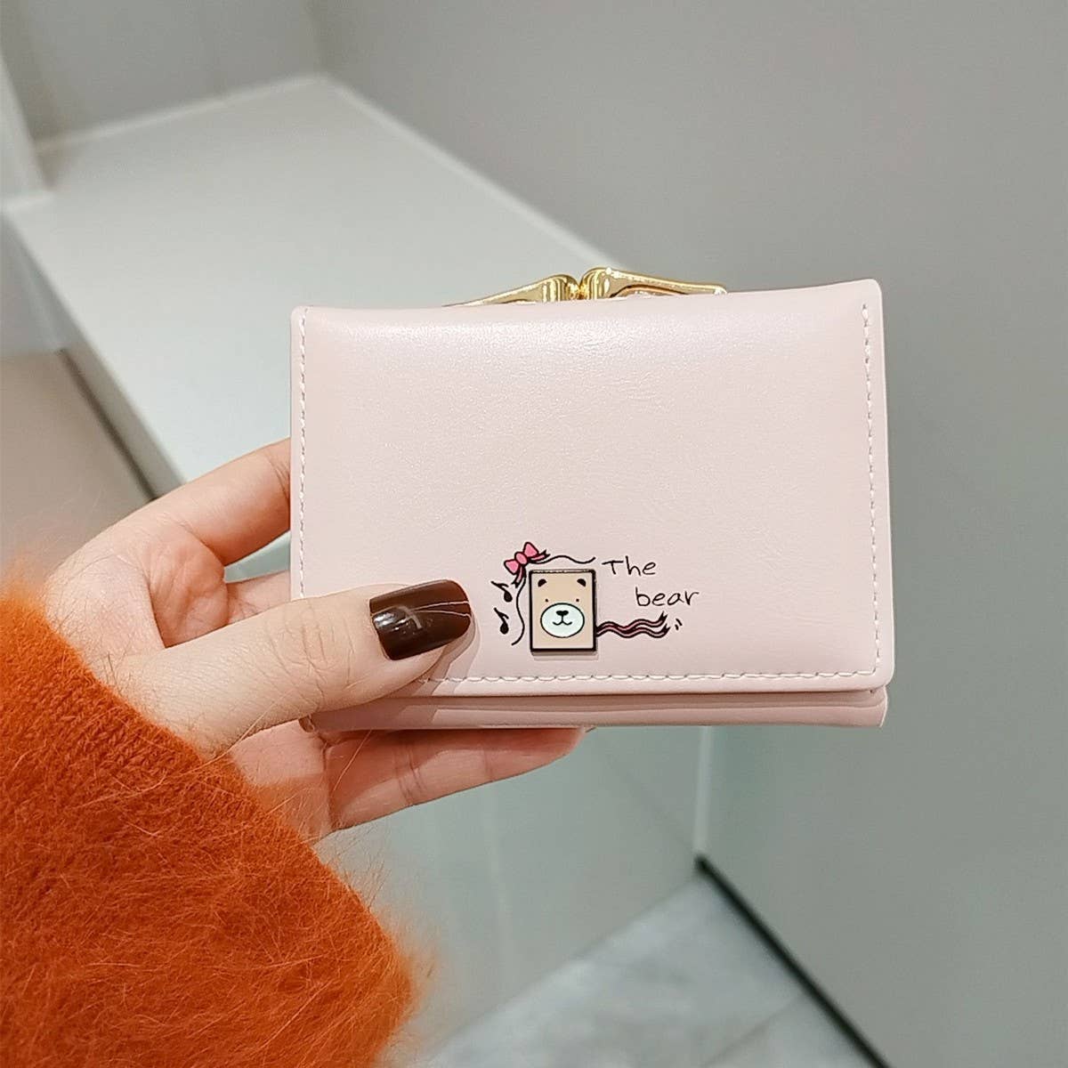 CARTOON PERSONALITY CUTE ANIMAL WALLET_CWAB2628