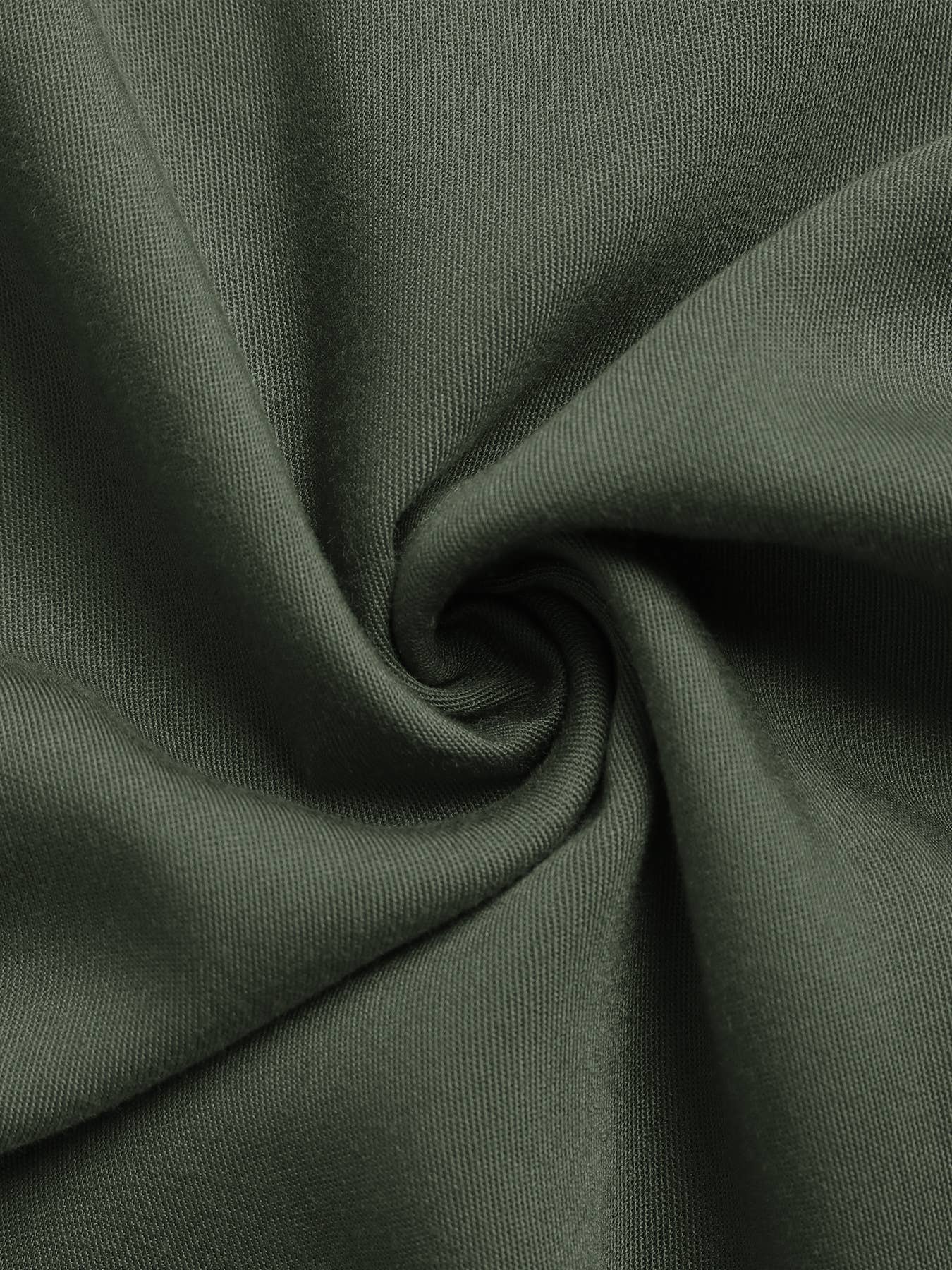 Sleeveless V-neck dress in solid color with split