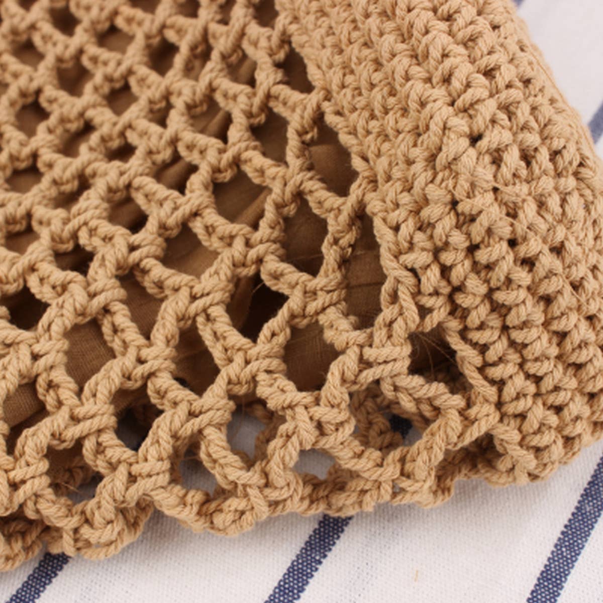 NEW STYLE FOREST STYLE PORTABLE BEACH STRAW BAG_CWAB2091