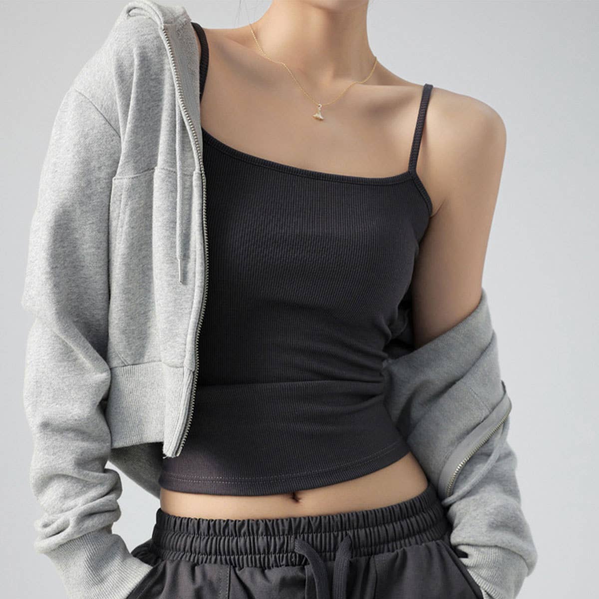 Essential Basic Ribbed Camisole Top In 7 Colors