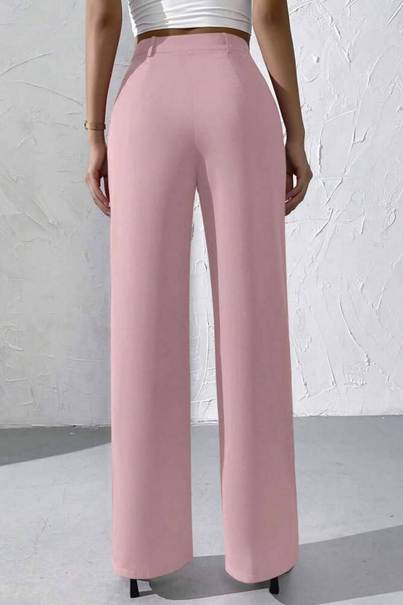 CWBLP1976_CHIC HIGH-WAISTED DRAPED WIDE LEG TROUSERS