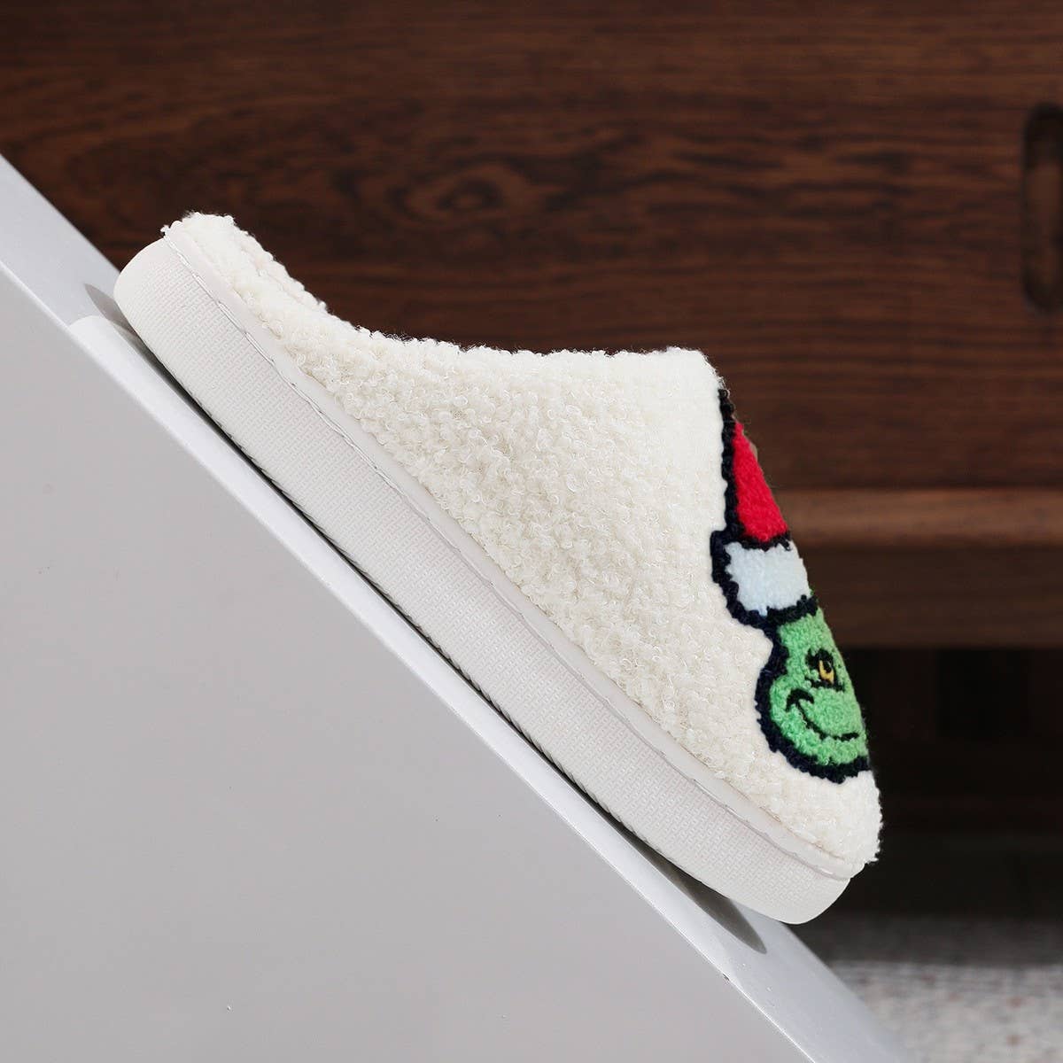 CHRISTMAS GRINCH HOME COTTON SLIPPERS