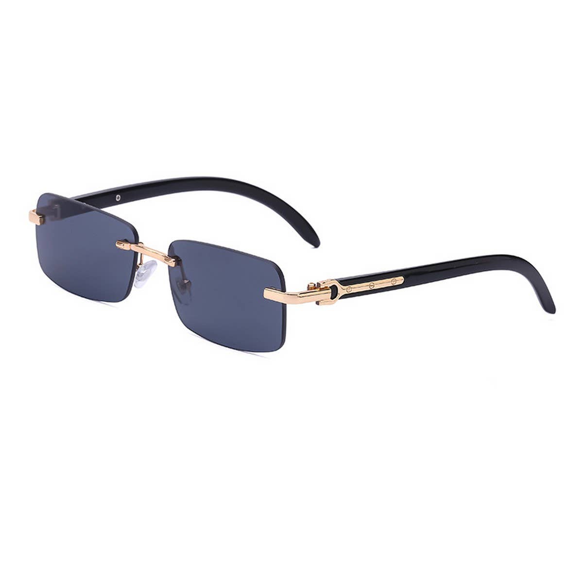 RETRO SMALL FRAME RIMLESS SUNGLASSES_CWASG0671