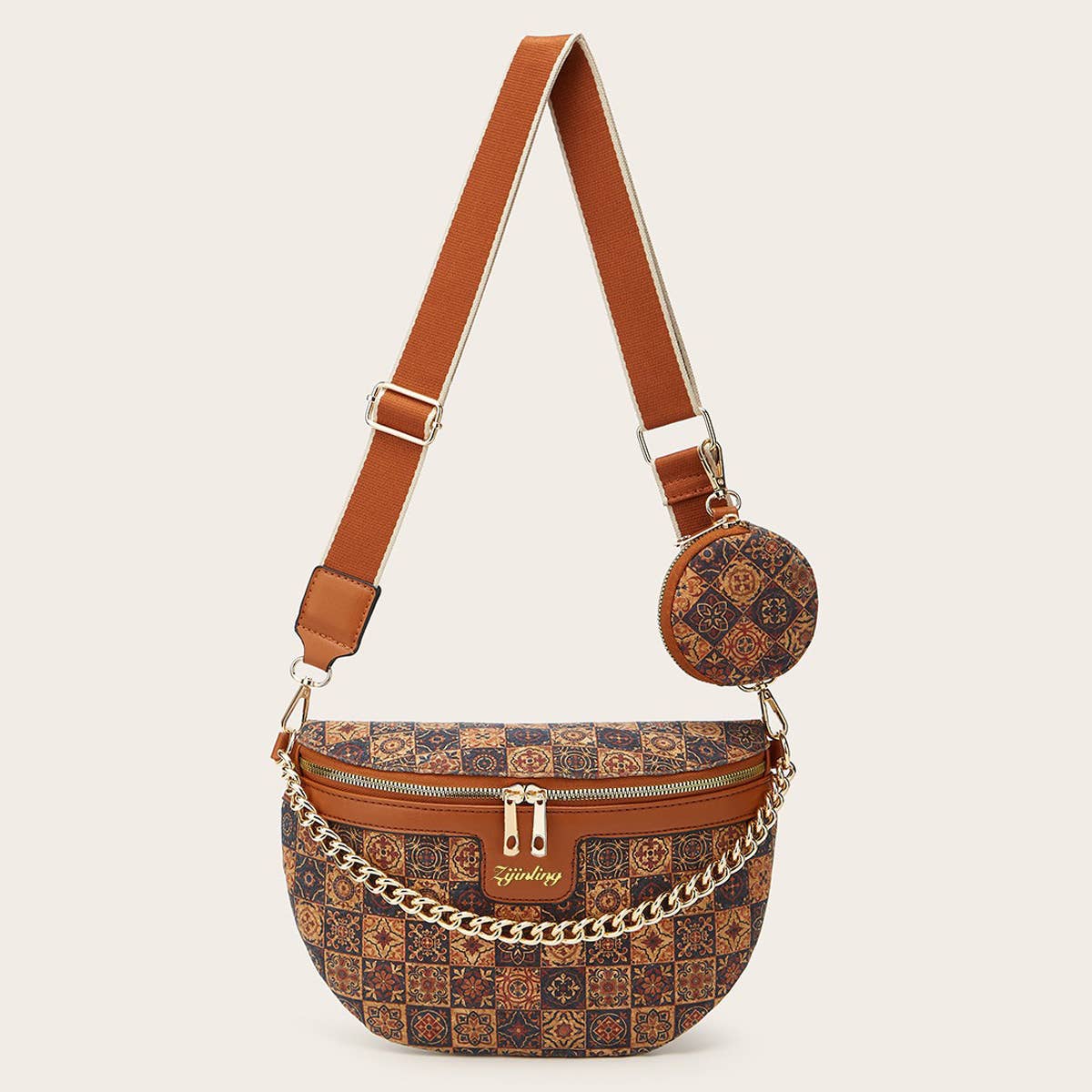 2024 NEW CLASSIC PRINTED OBLIQUE SHOULDER BAG_CWAB2647