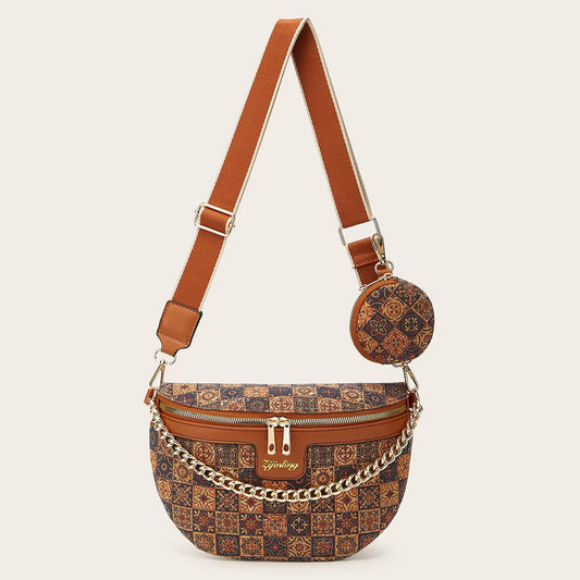 2024 NEW CLASSIC PRINTED OBLIQUE SHOULDER BAG_CWAB2647