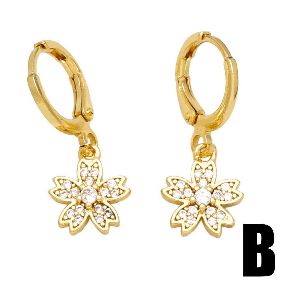 EXQUISITE ZIRCON DECORATED BUTTERFLY EARRINGS_CWAJE0986