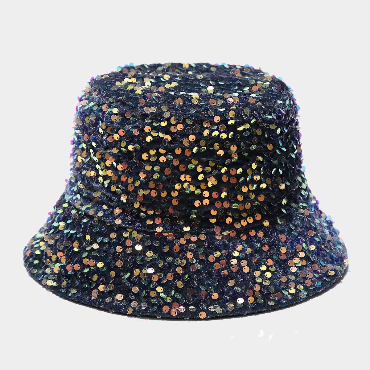 ALL-MATCH SEQUINED PERSONALITY STREET BUCKET HAT_CWAB2929