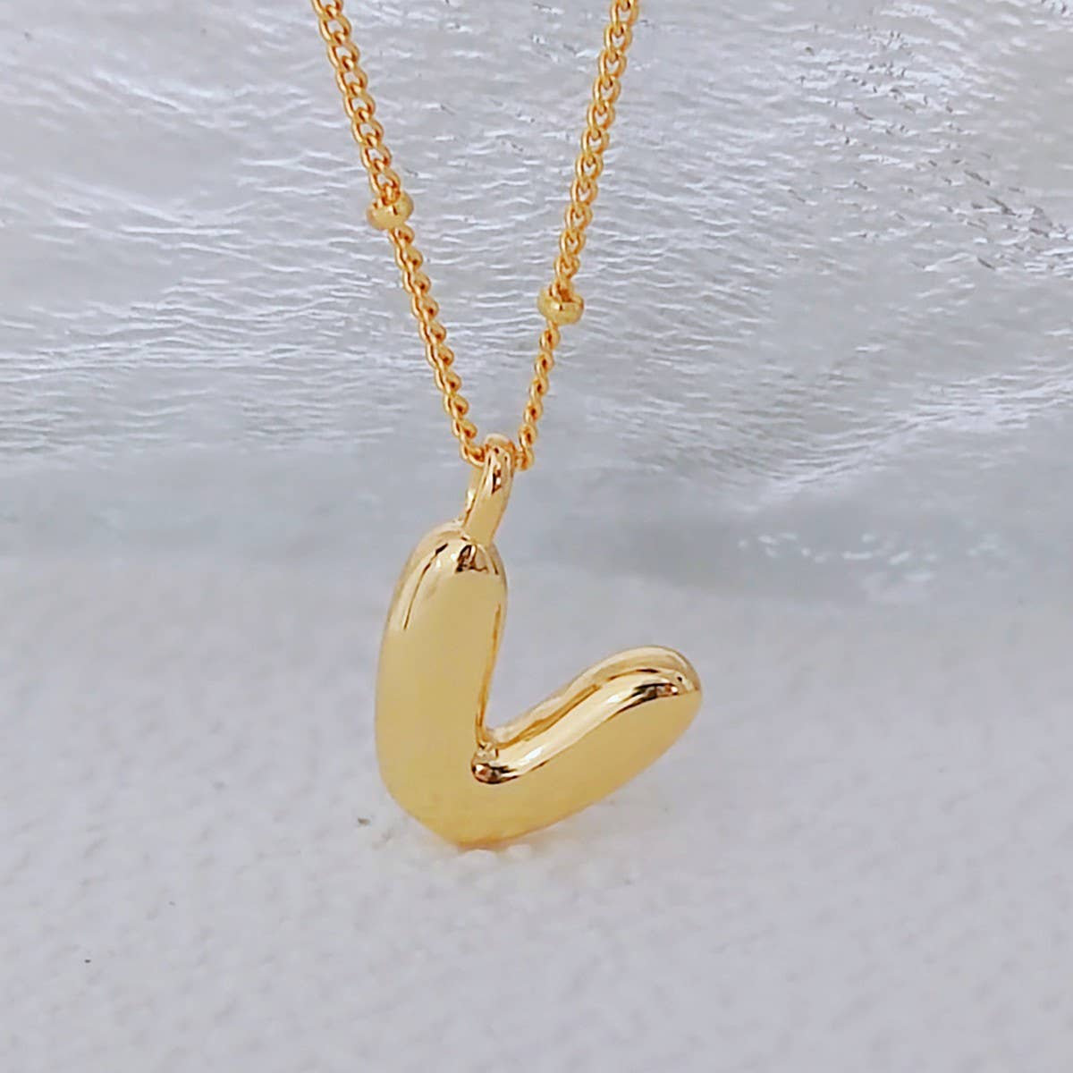 18K Gold 26 Letters Cute Hip Hop Pendant Necklace_CWMM5871