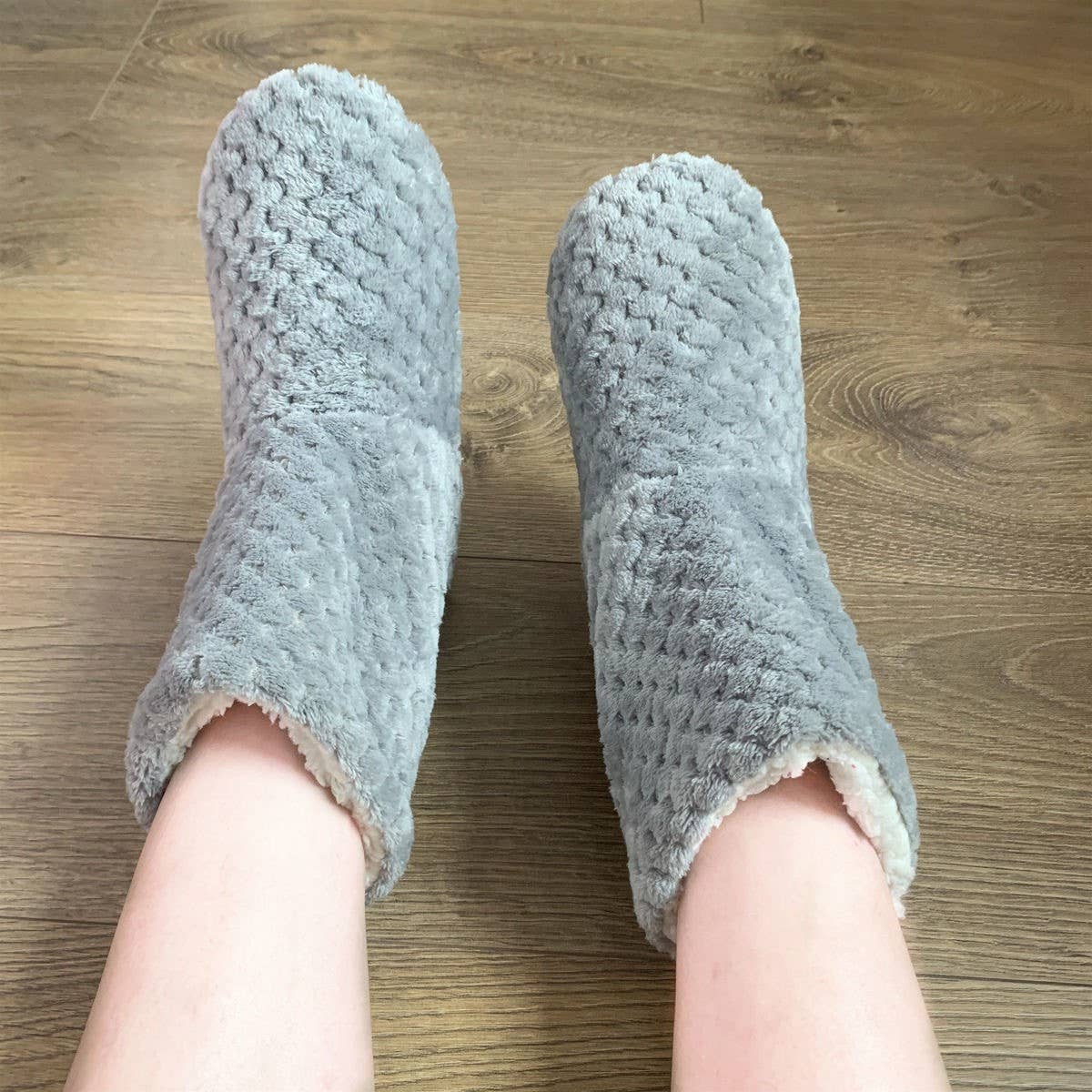 WINTER WARMTH AND NON-SLIP SOFT SOLE SOCK SLIPPERS