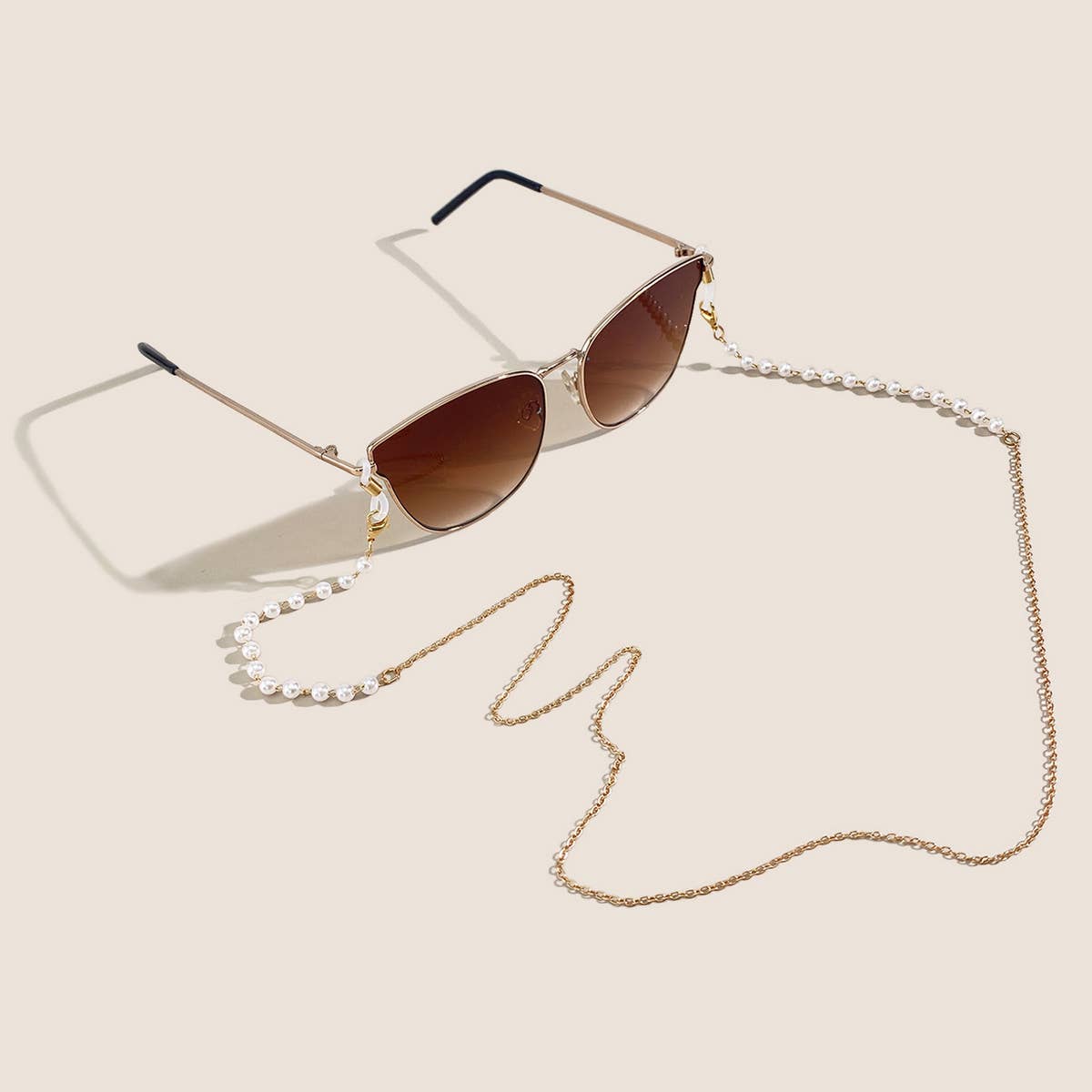 RETRO PEARL GLASSES CHAIN LANYARD_CWMM1154