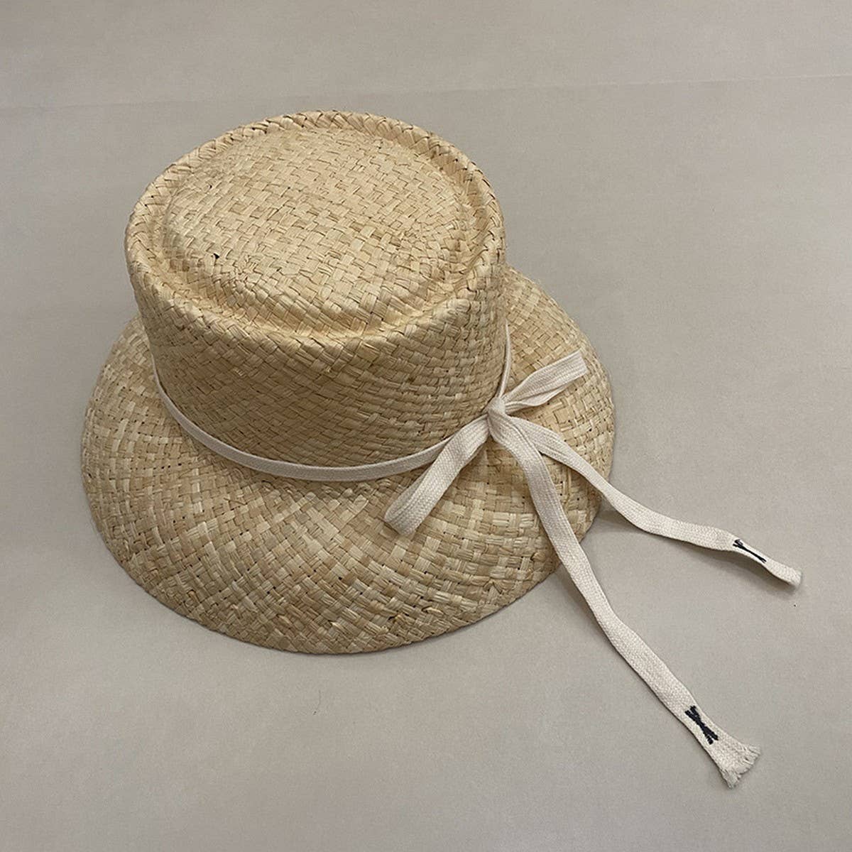 Versatile simple hand-woven straw hat_CWAH3441