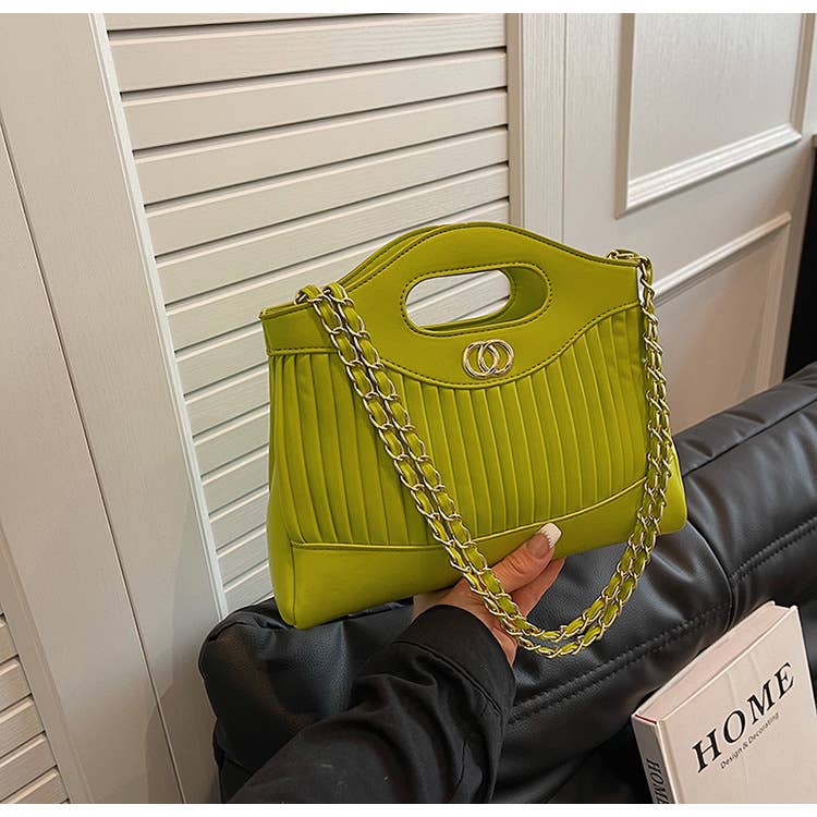 Fashionable diamond-shaped crossbody tote bag