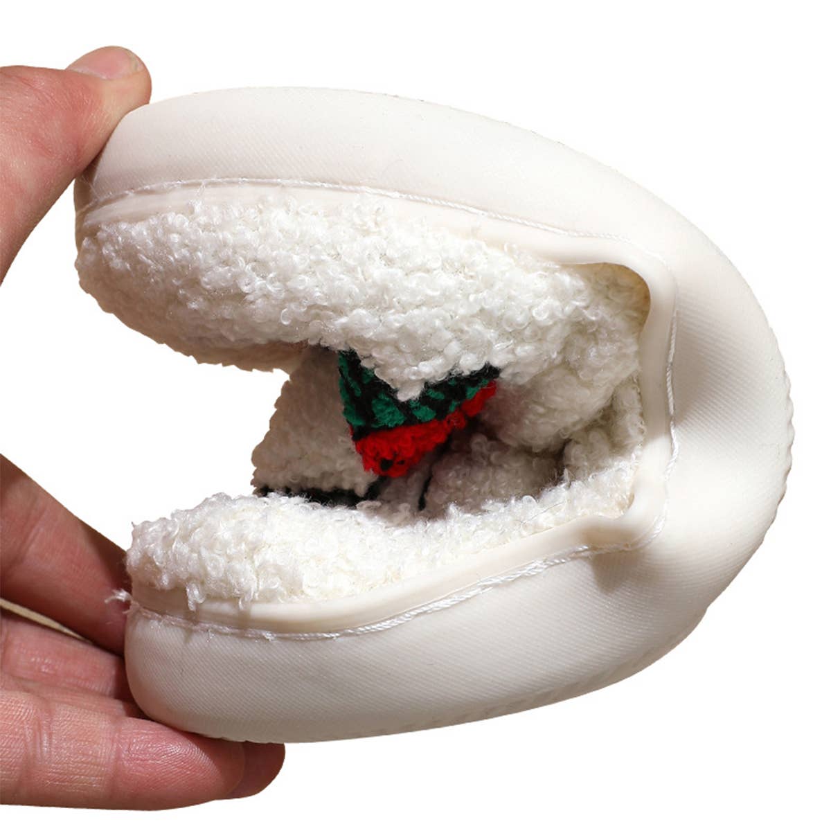 HALLOWEEN CARTOON SKULL PATTERN COTTON SLIPPERS