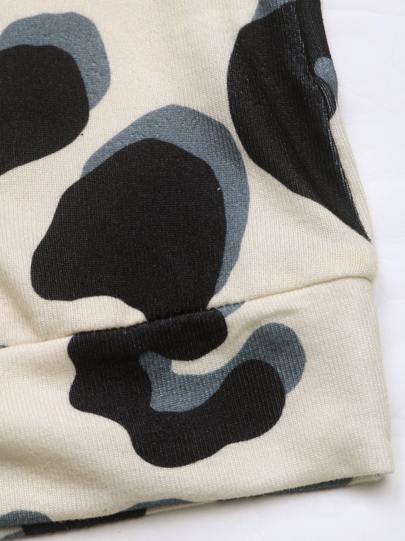 LACE CUTOUT PATCHWORK HOODIE FAKE TWO HOODIES