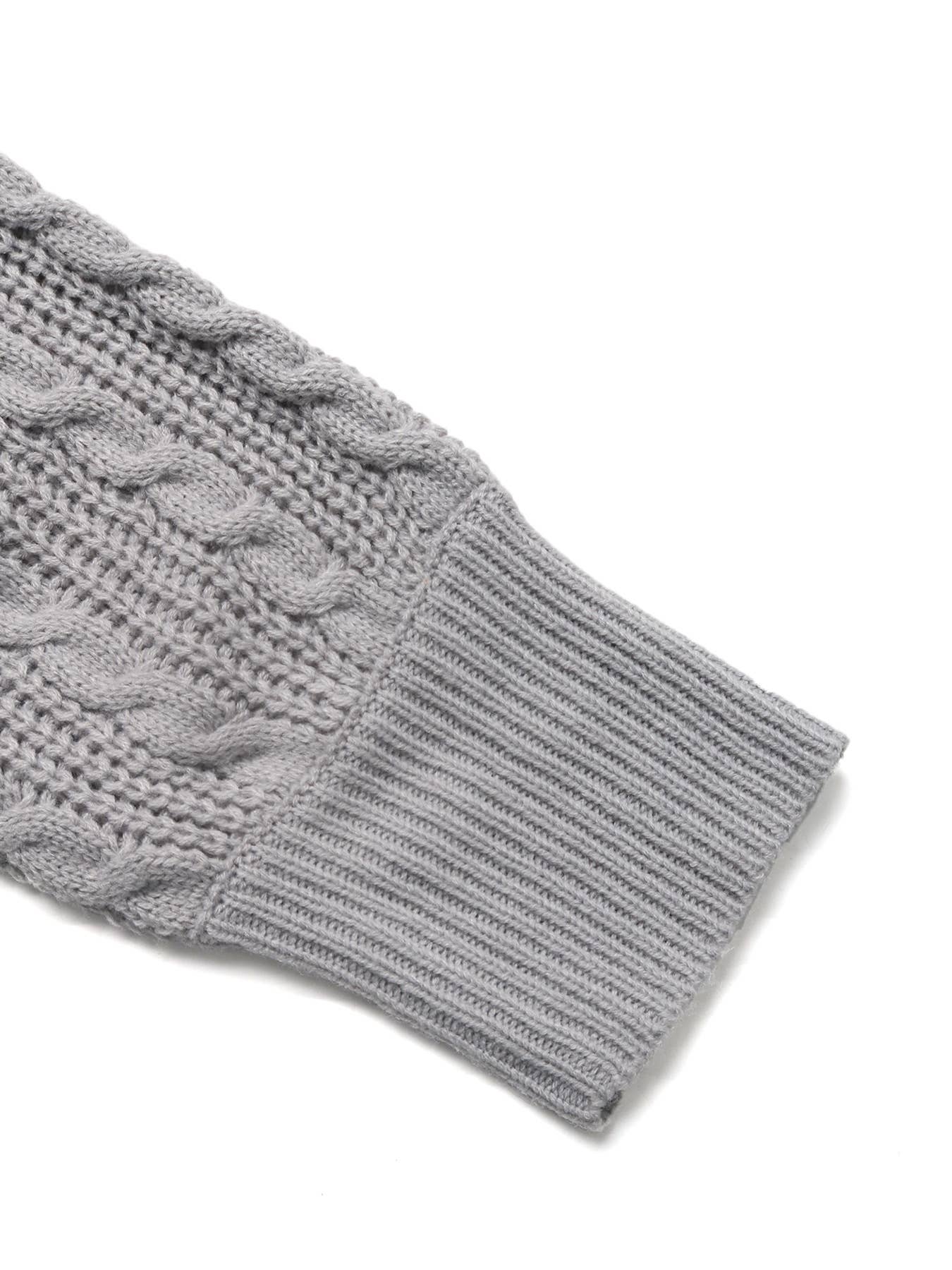 Large lapel twist half zipper with thick sweater