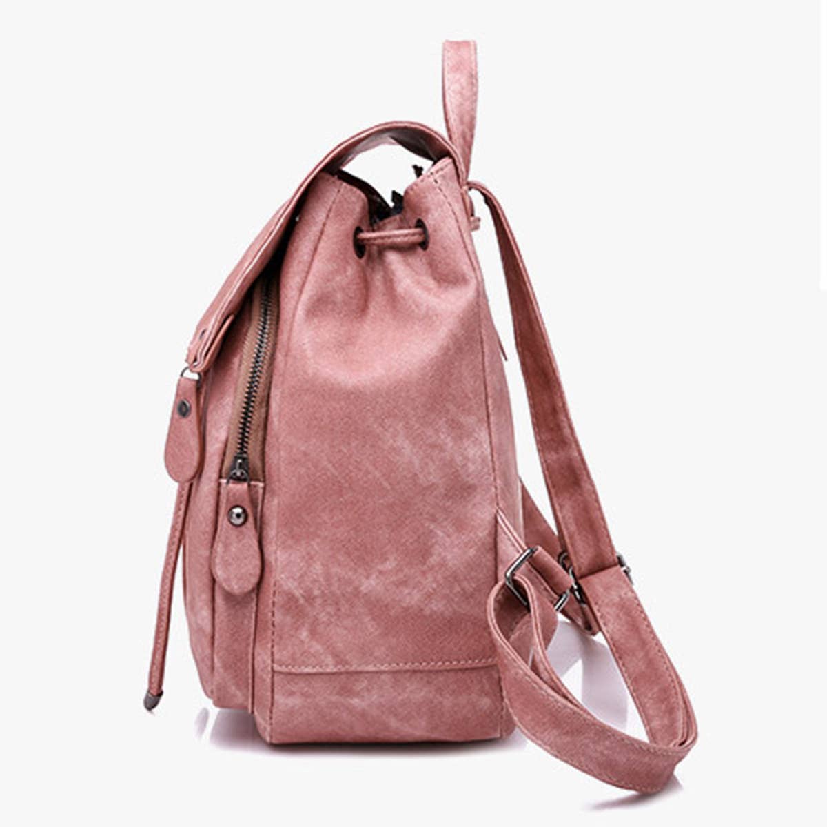 PU LEATHER BACKPACK CANDY COLOR FOR WOMEN HANDBAG_CWAB0741