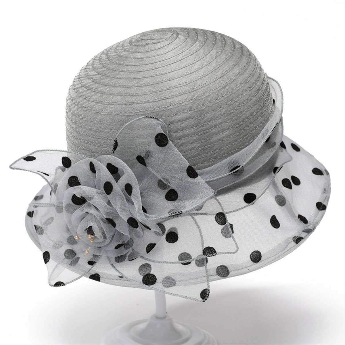 FLOWER HAT,ELEGANT SUN PROTECTION HAT_CWAH1449