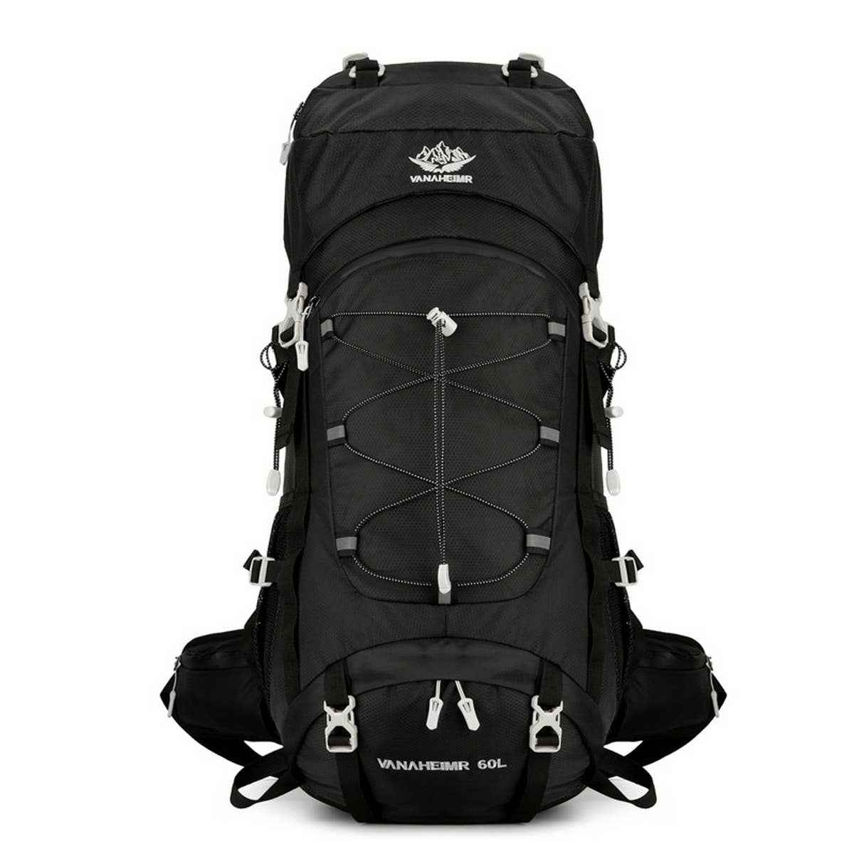 60L Outdoor Hiking Camping Travel Backpack_CWAB5409