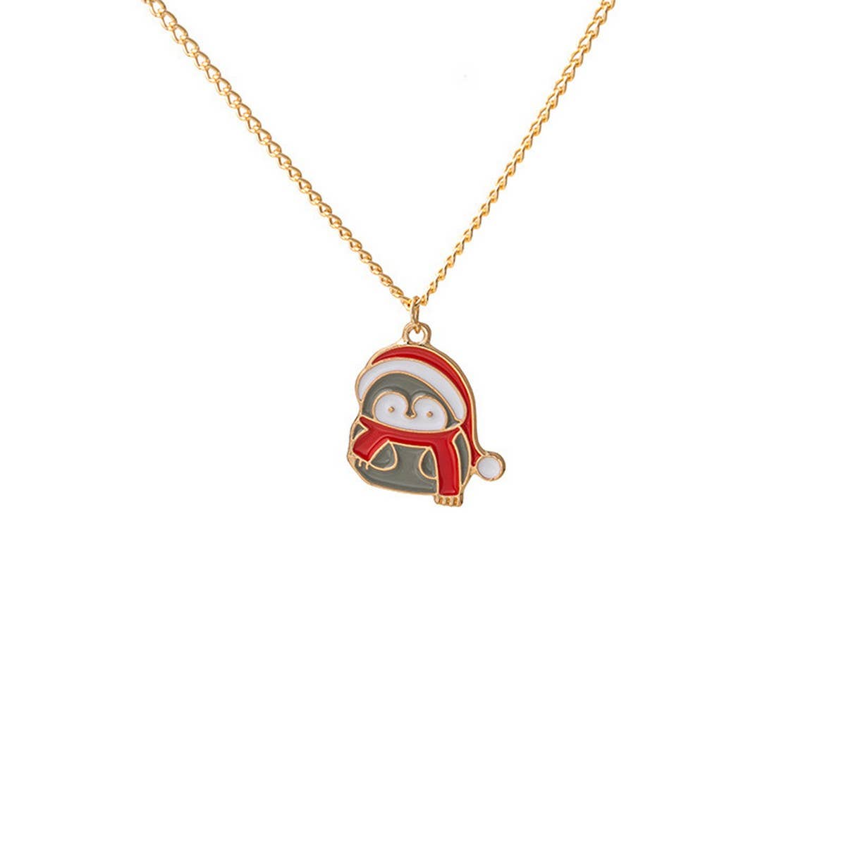 CHRISTMAS CARTOON PERSONALITY VERSATILE NECKLACE